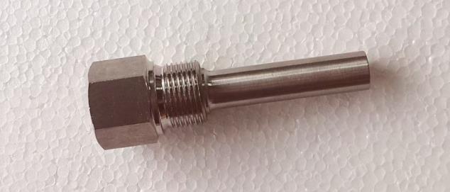 不銹鋼溫度計保護管，M27*2/M33*2,PN6.3MPA